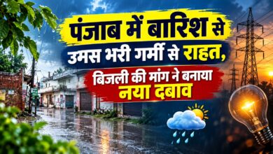 बारिश से किसानों को राहत, लेकिन पंजाब में बिजली संकट कायम; 16,679 मेगावाट पहुंची मांग