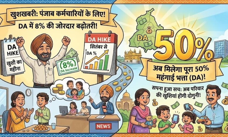 चंडीगढ़ बैठक के बाद बड़ा ऐलान, पंजाब कर्मचारियों का DA बढ़ा