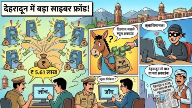 ATM Fraud Case: देहरादून में 5.61 लाख की निकासी, 6 बैंकों के ATM जांच के दायरे में