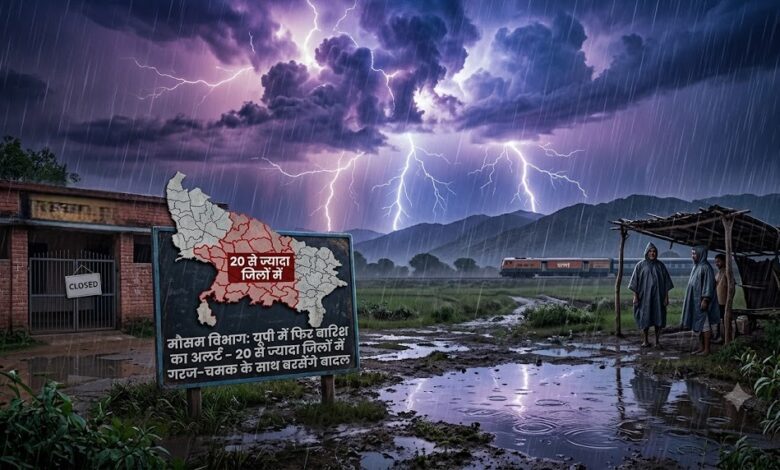 बरेली में 141 MM बारिश, यूपी के कई इलाकों में बाढ़ जैसे हालात; आज भी अलर्ट बरेली में 141 MM बारिश, यूपी के कई इलाकों में बाढ़ जैसे हालात; आज भी अलर्ट