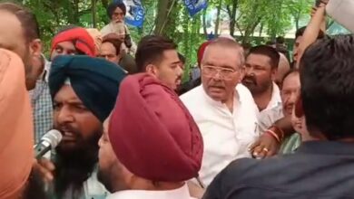 होशियारपुर में अंबेडकर प्रतिमा विवाद पर प्रदर्शन, मौके पर पुलिस बल तैनात