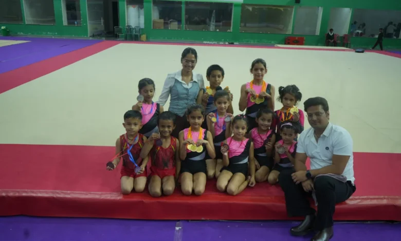 देहरादून में राज्य स्तरीय जिम्नास्टिक प्रतियोगिता में बेटियों का जलवा, समृद्धि शर्मा और शनाया सुधांशु ने जीते 3-3 स्वर्ण पदक देहरादून में राज्य स्तरीय जिम्नास्टिक प्रतियोगिता में बेटियों का जलवा, समृद्धि शर्मा और शनाया सुधांशु ने जीते 3-3 स्वर्ण पदक