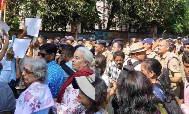 उत्तराखंड में SIR के खिलाफ देहरादून में प्रदर्शन, 13.95 लाख नाम हटाने का आरोप; कमला पंत और डॉ. रवि चोपड़ा हिरासत में