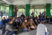 दिन के धरने के बाद भी मांगें अधूरी, PRD जवानों ने दी उग्र आंदोलन की चेतावनी; 1 नवंबर को होगा बड़ा ऐलान