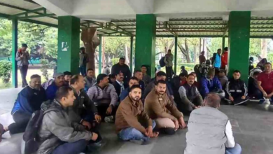 दिन के धरने के बाद भी मांगें अधूरी, PRD जवानों ने दी उग्र आंदोलन की चेतावनी; 1 नवंबर को होगा बड़ा ऐलान